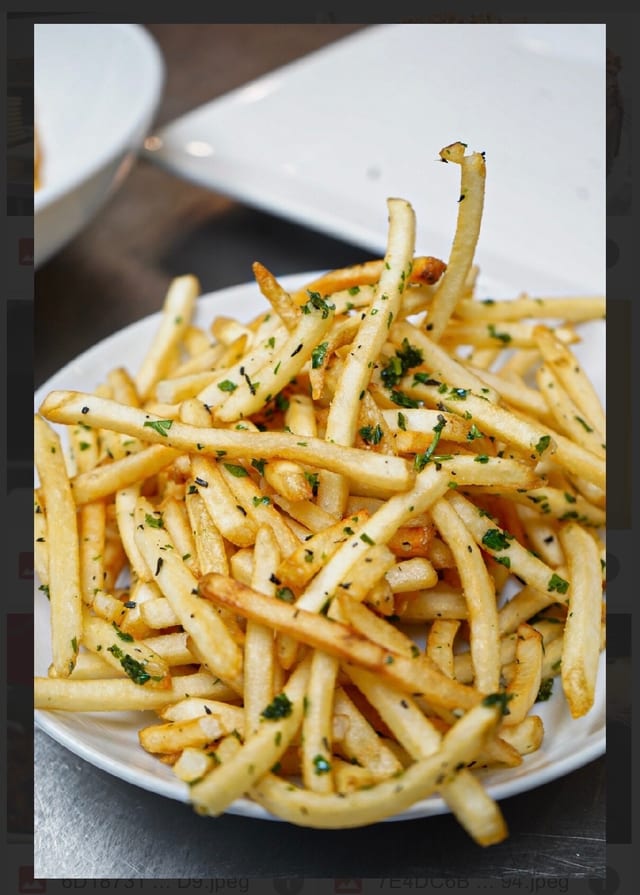 Garlic Herb Fries.