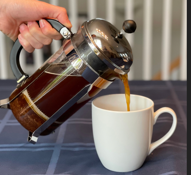 Coffee, French-Pressed.