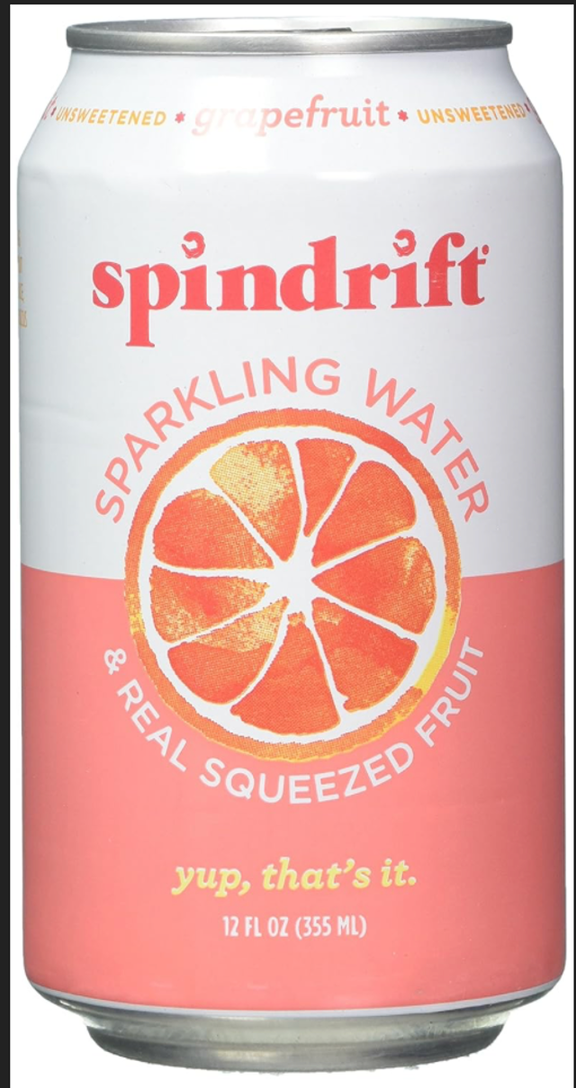 Spindrift, Blood Orange Tangerine.